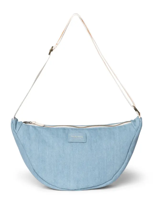 Denim Solid Adult Fanny Pack