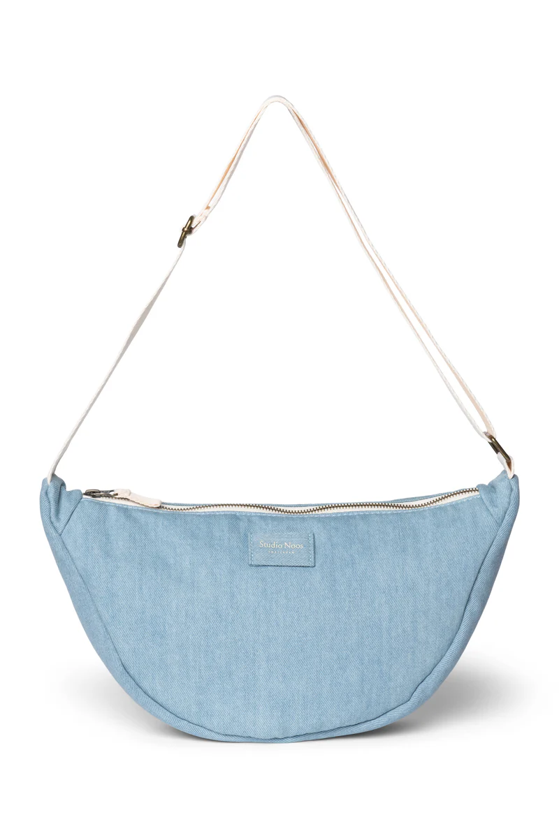 Denim Solid Adult Fanny Pack