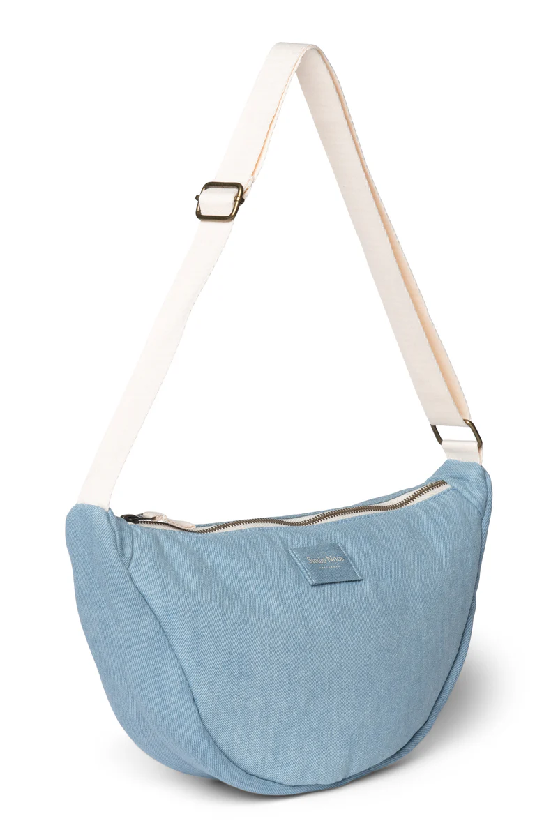 Denim Solid Adult Fanny Pack