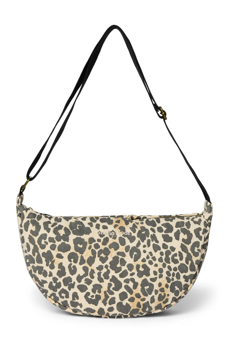 Soft Cotton Leopard Fanny Bag