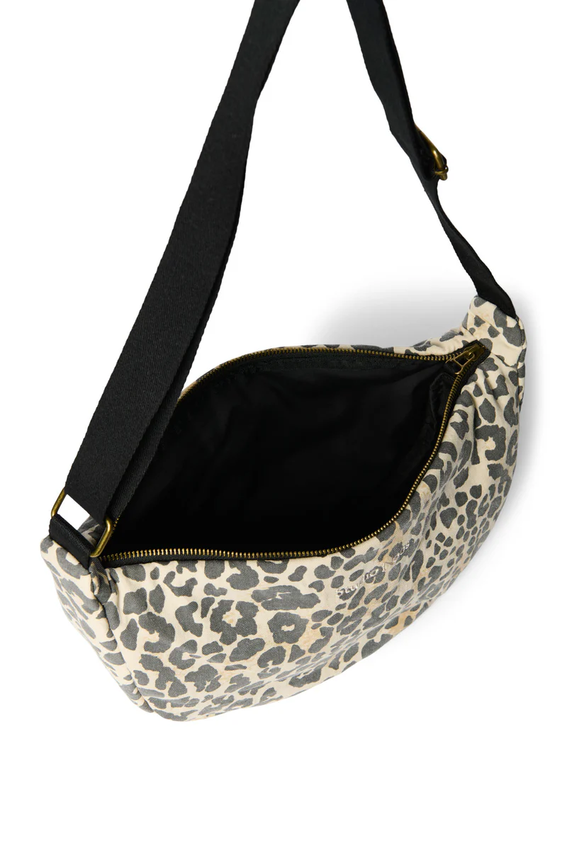 Soft Cotton Leopard Fanny Bag