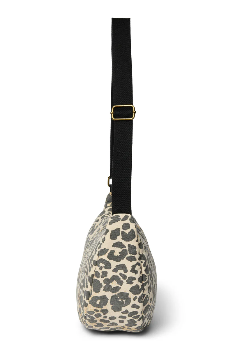 Soft Cotton Leopard Fanny Bag