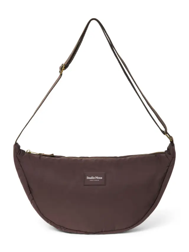 Puffy AdultFanny Pack Brown