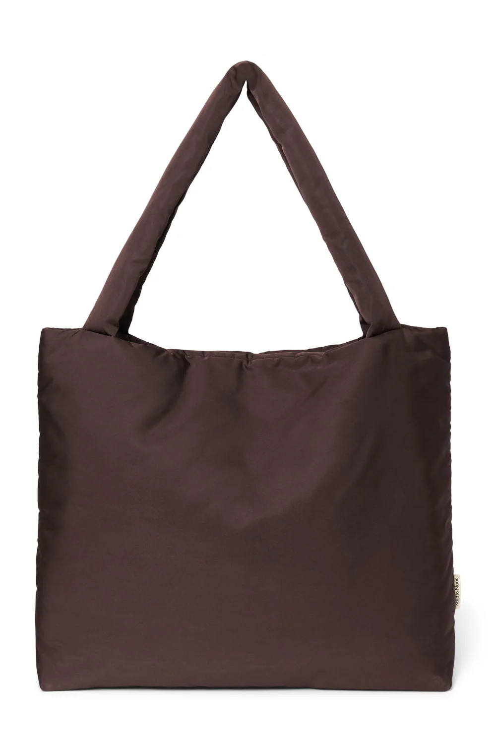 Puffy Mom Bag Brown