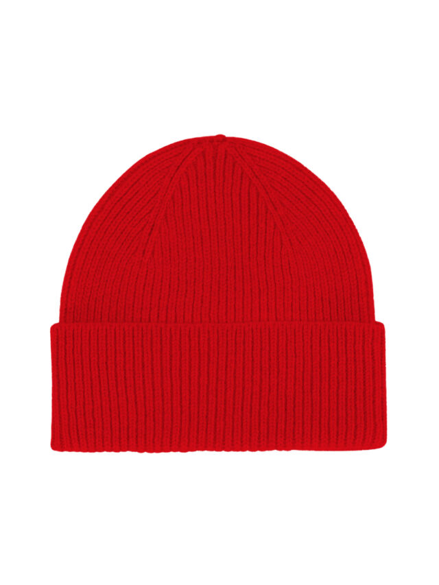 CS5081 Merino Beanie Scarlet