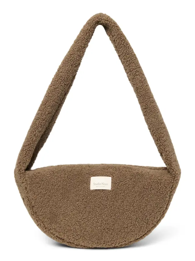 Teddy Mini Cross Body Brown