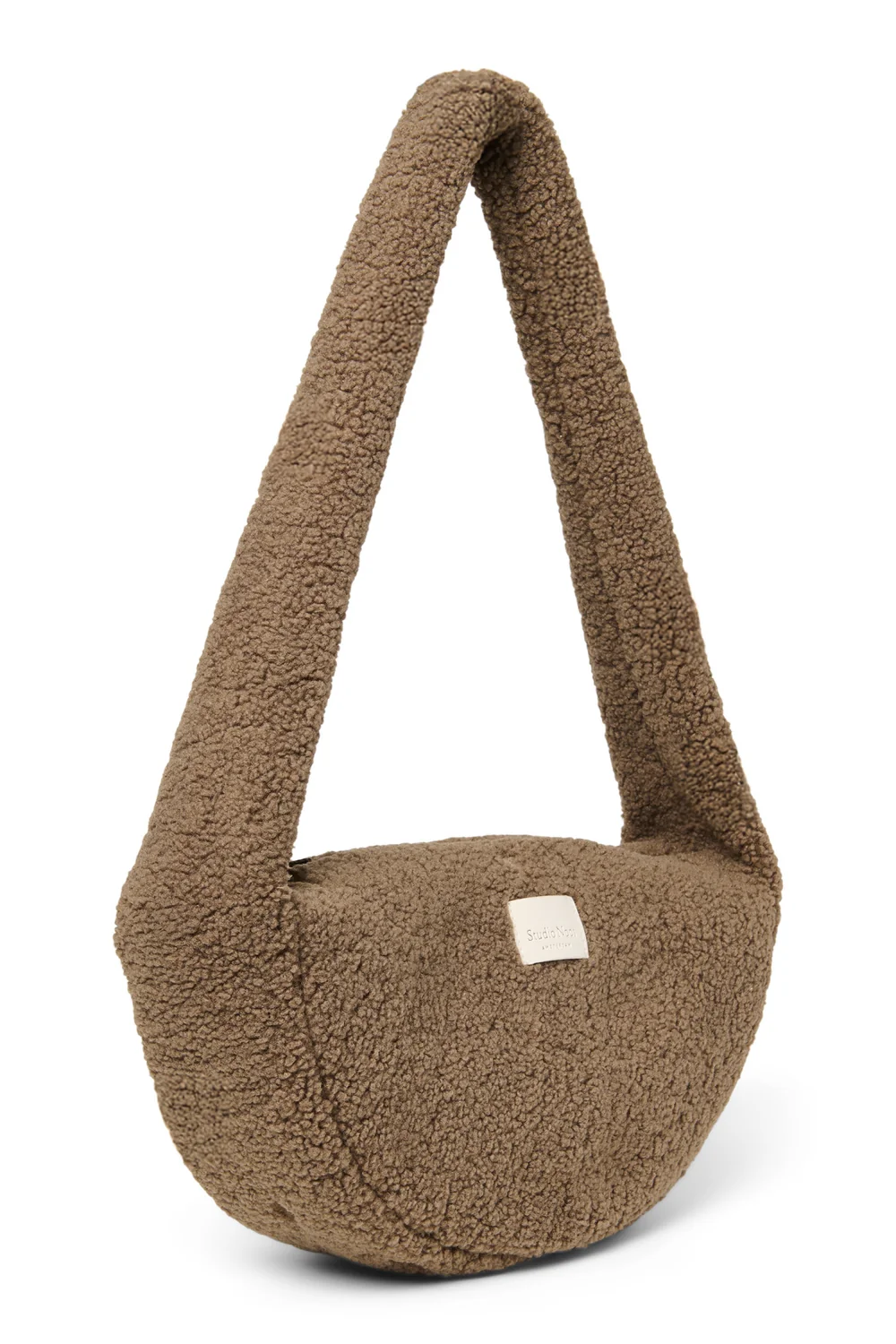 Teddy Mini Cross Body Brown