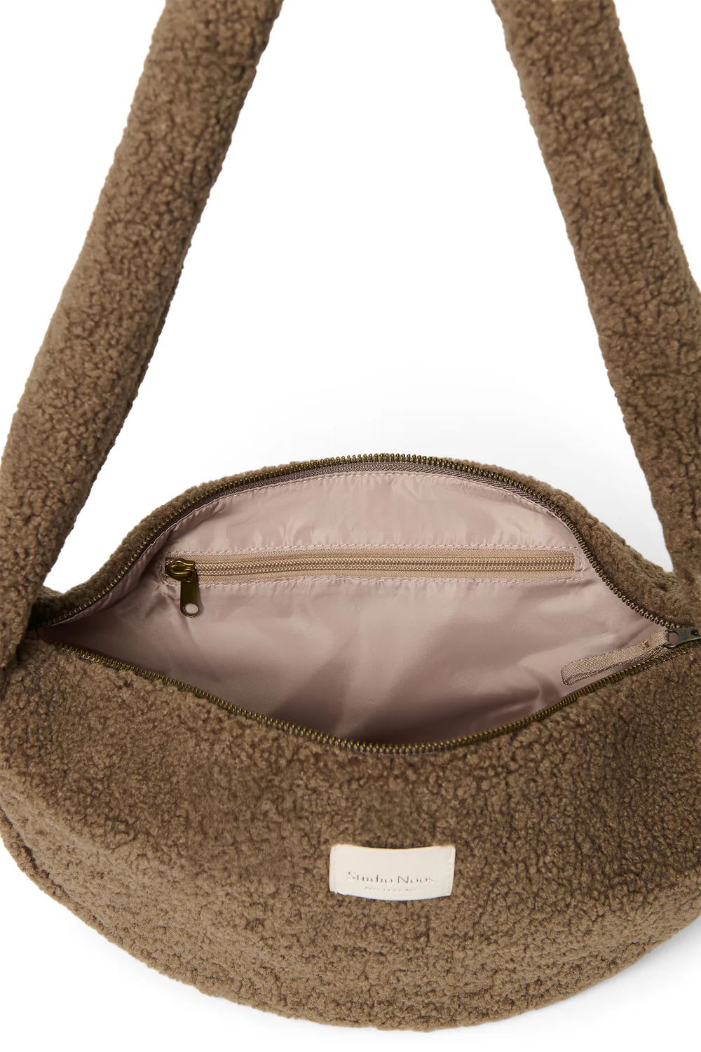 Teddy Mini Cross Body Brown
