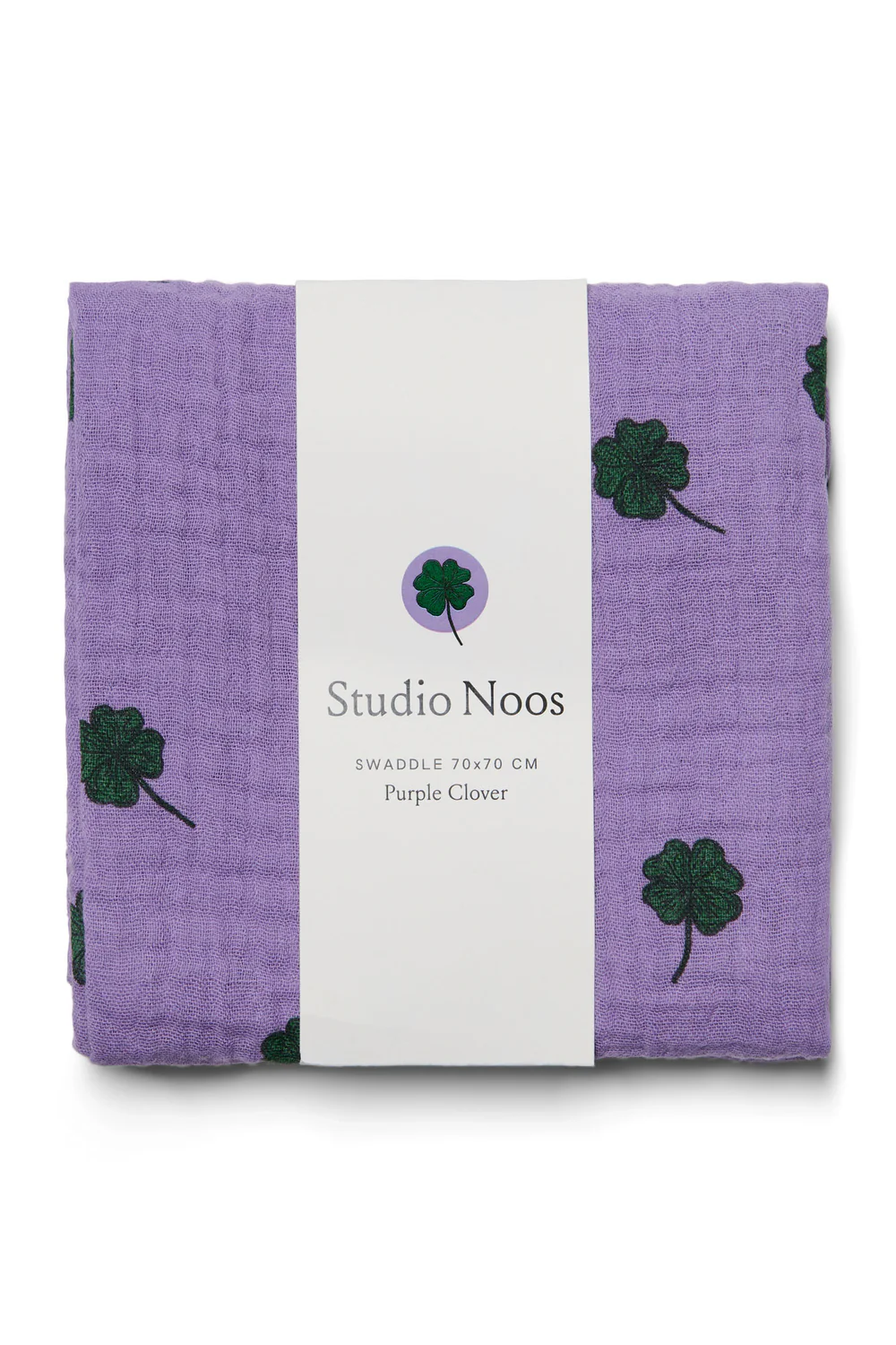 Swaddle Print Medium Purple Cl