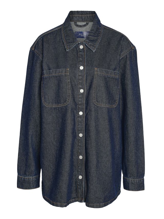 27031015 Alva Denim Shacket