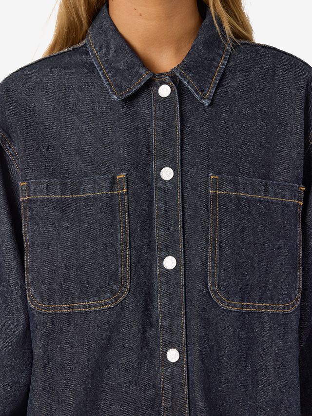 27031015 Alva Denim Shacket
