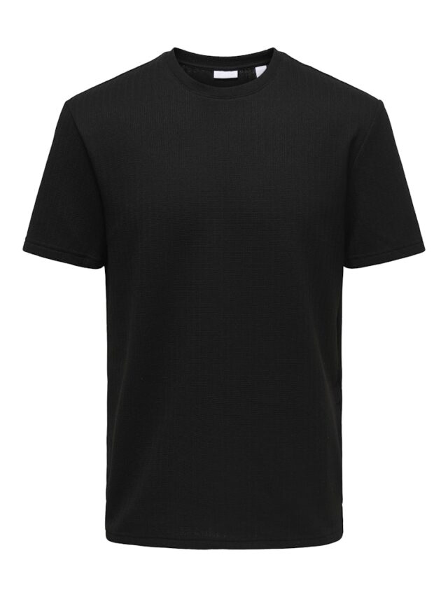22037423 STREY LIFE TEE BLACK