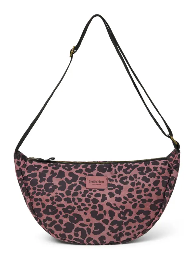 Puffy Adult Fanny Pack Red Leo