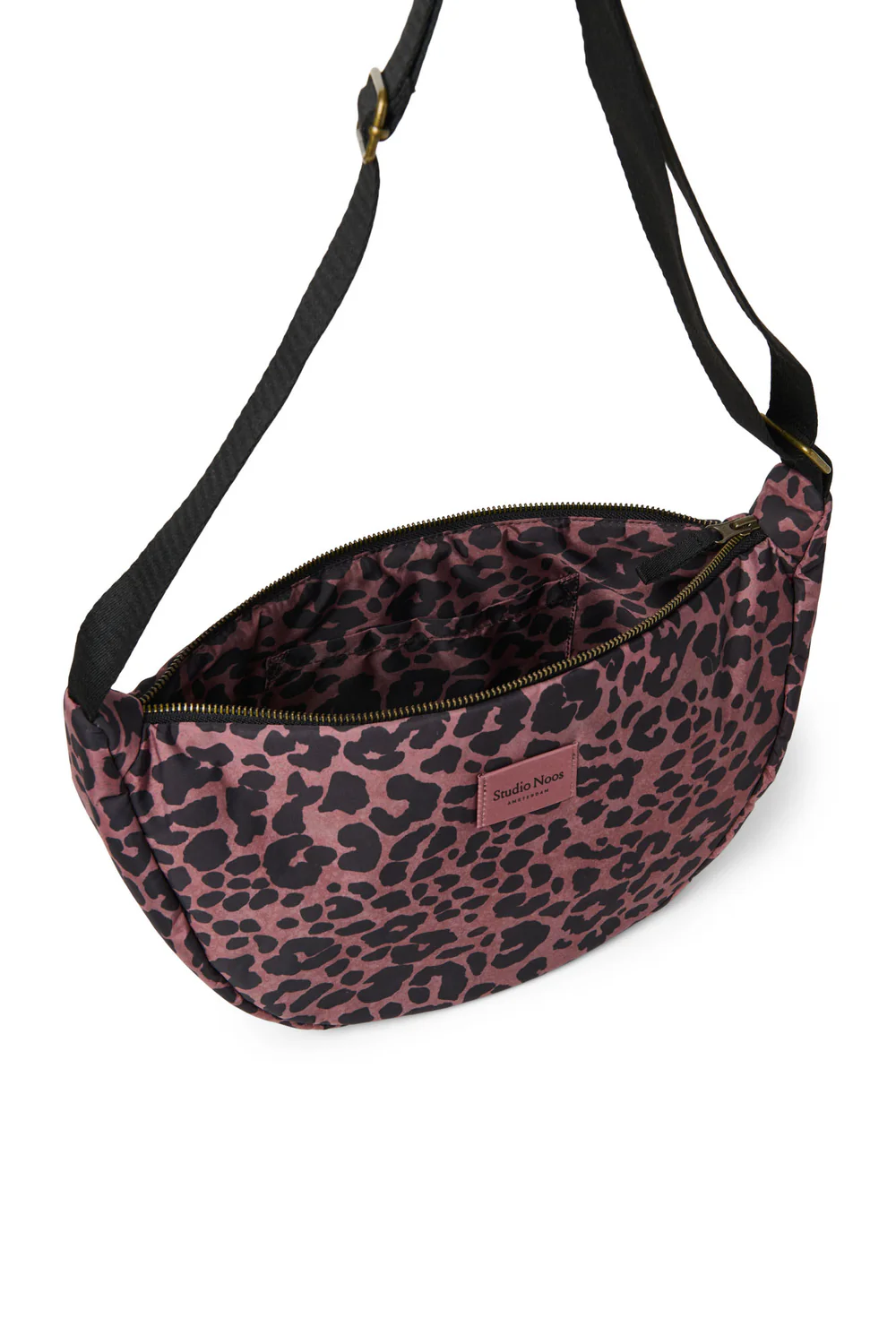 Puffy Adult Fanny Pack Red Leo