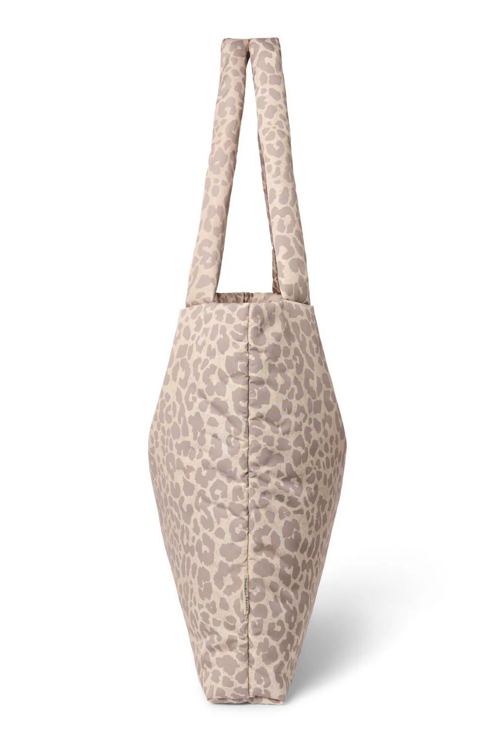 Puffy Mom Bag Beige Leo