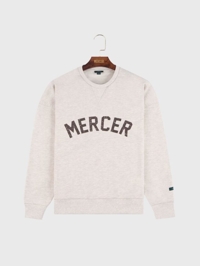 Mercer Logo Sweat Off White