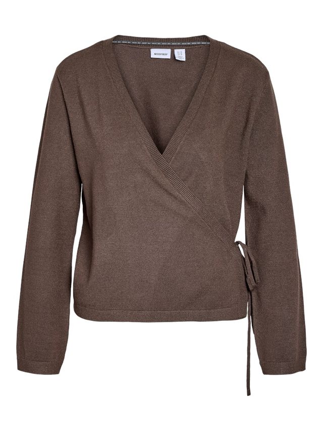 27038712 SHYLA V-NECK BROWN