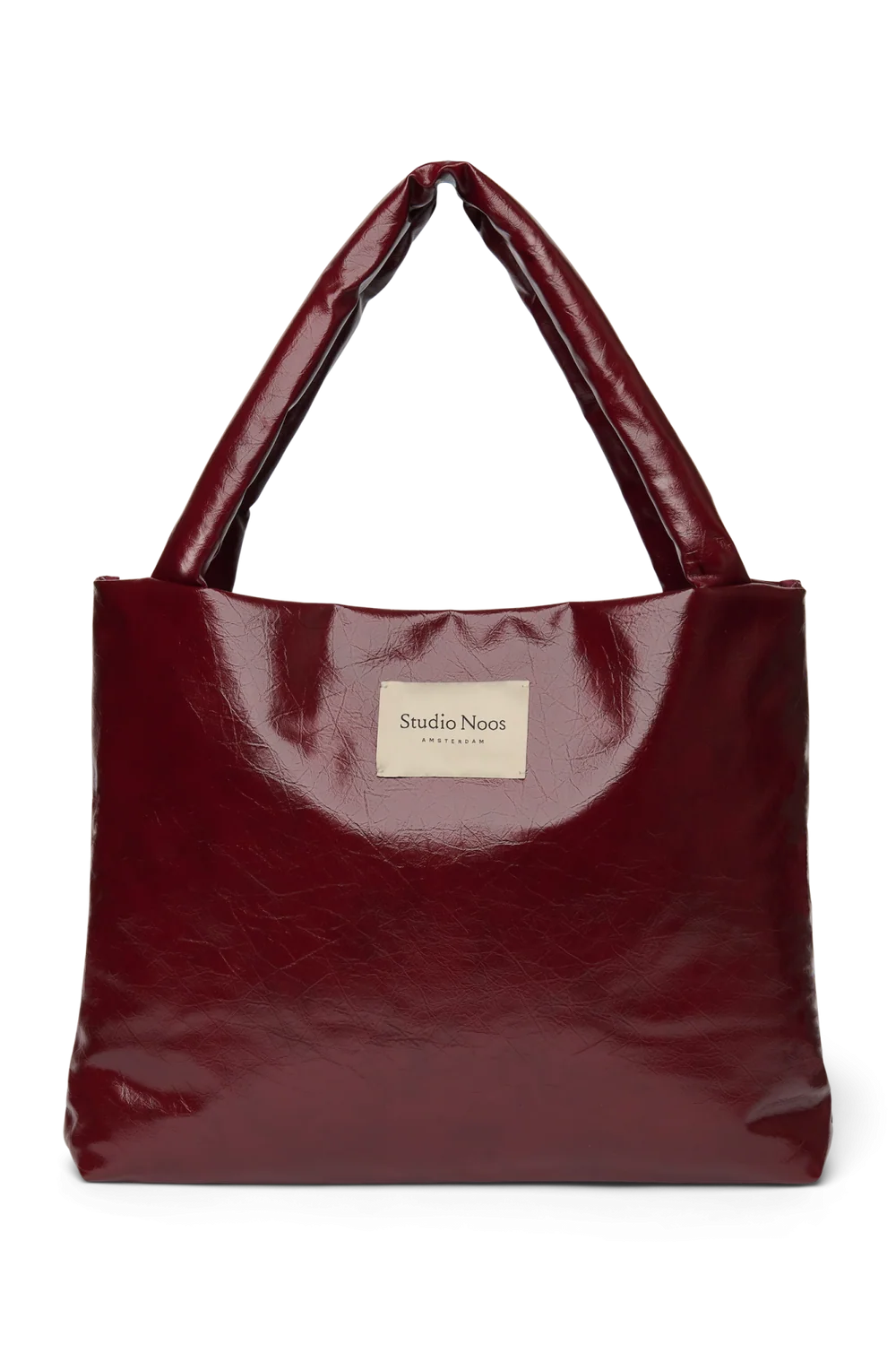 Vegan Leather Mom Bag Burg
