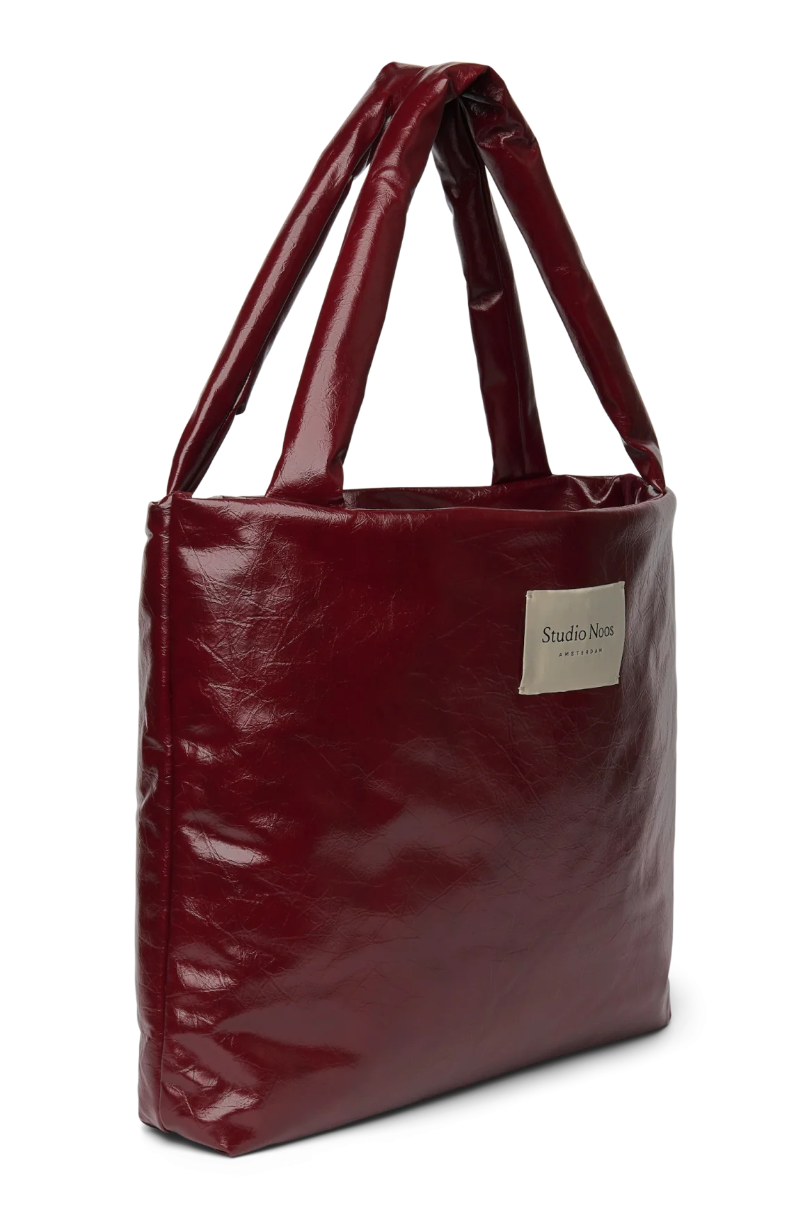 Vegan Leather Mom Bag Burg