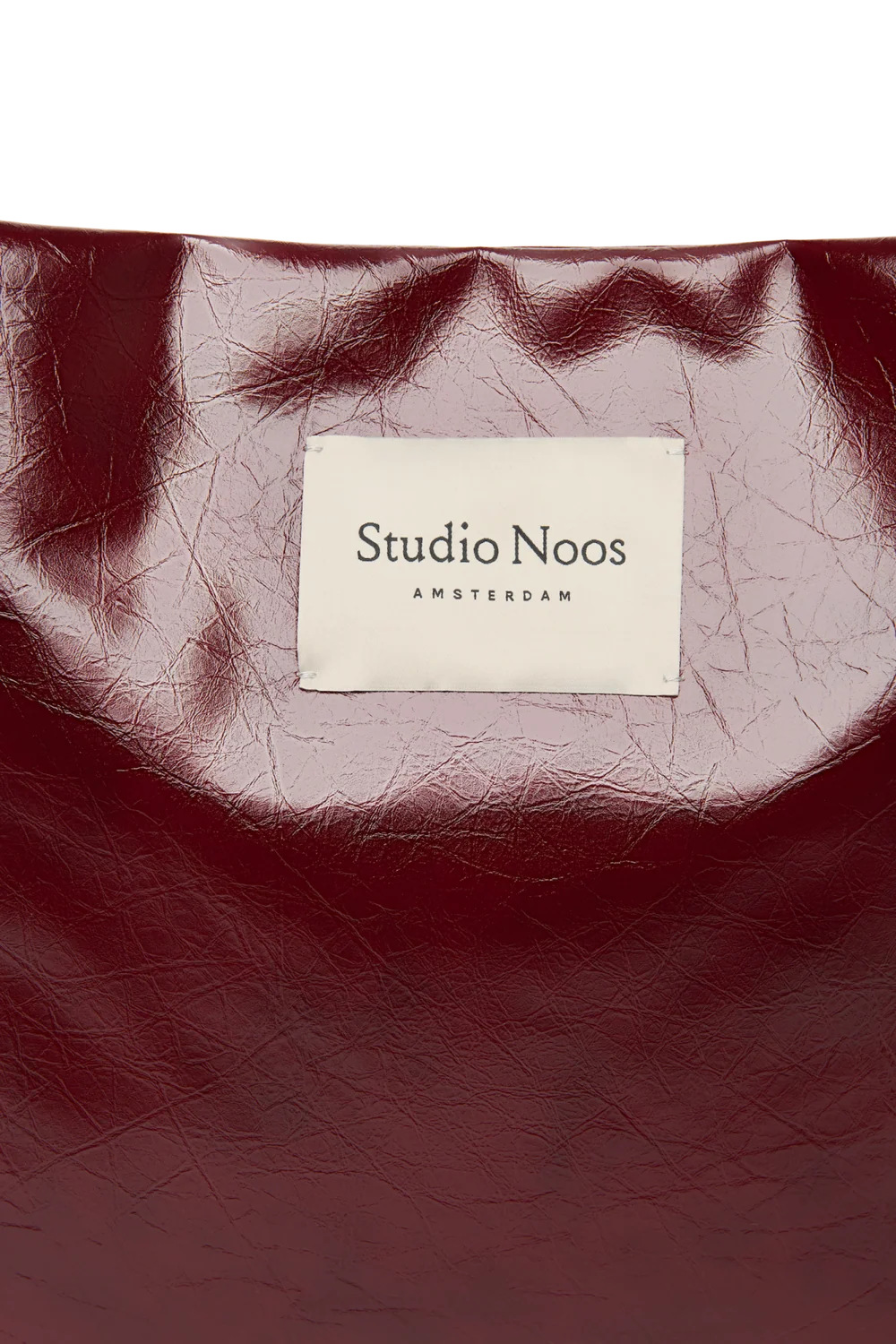 Vegan Leather Mom Bag Burg
