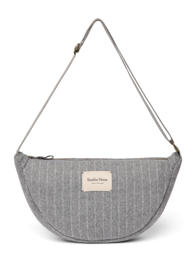 Flannel Chalkstripe Adult Grey