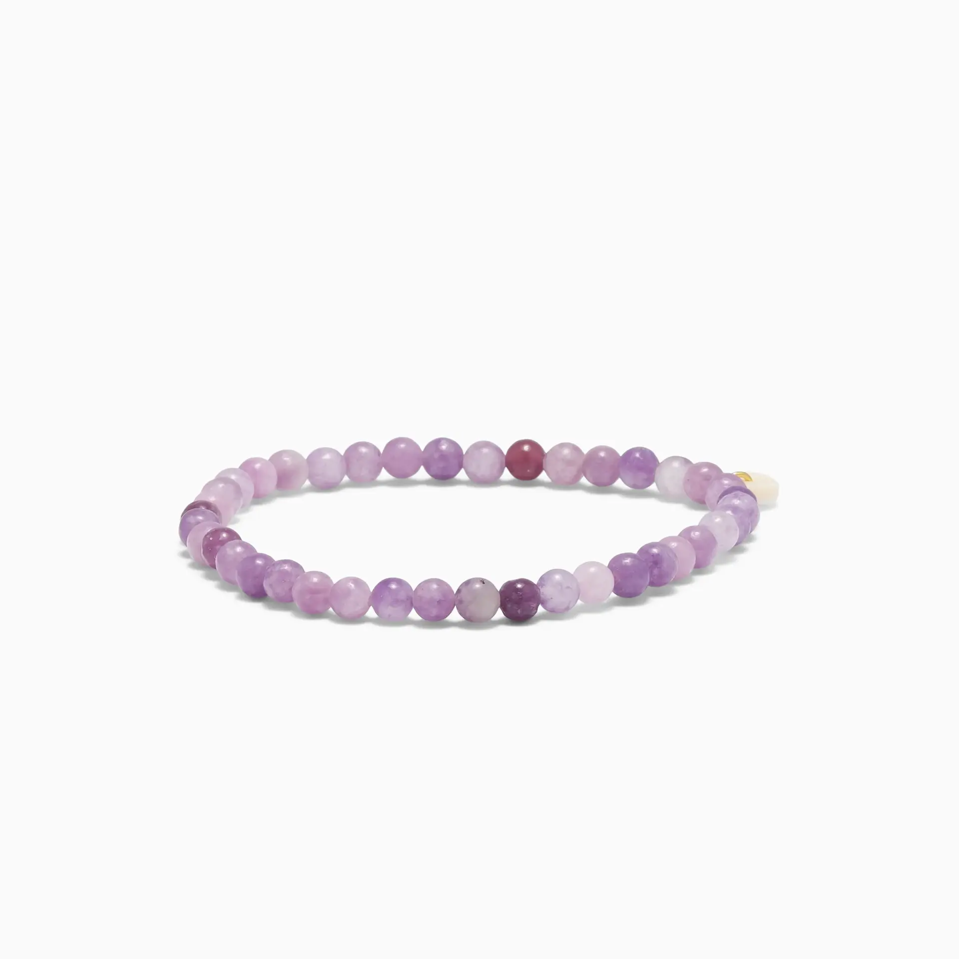 Petite Amethyst Strech Bracele