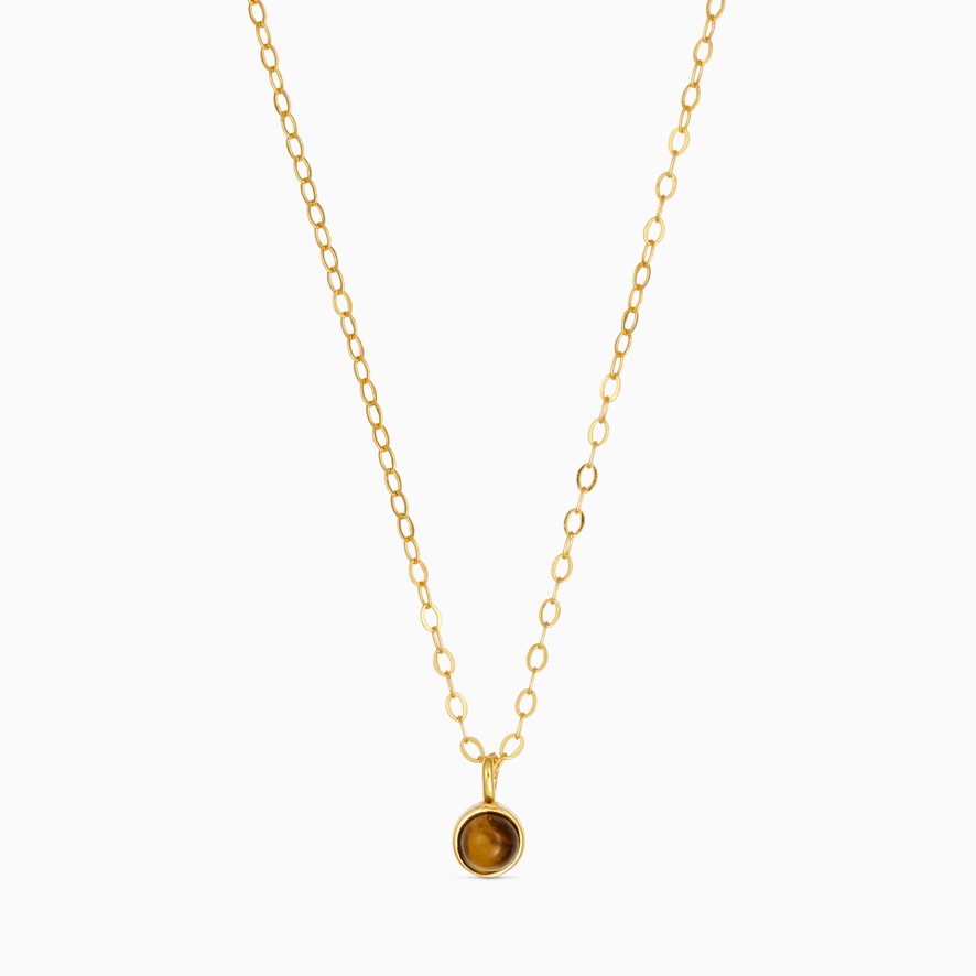 Aya Tiger Eye Necklace