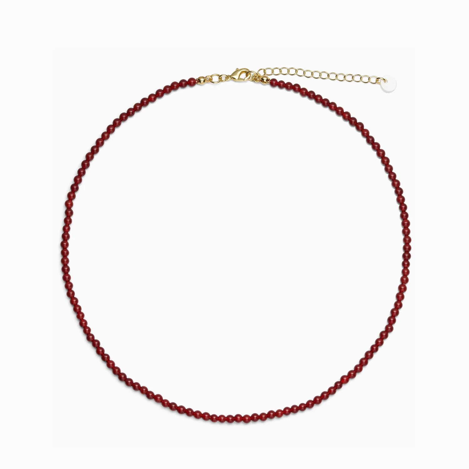Luna Red Jade Necklace