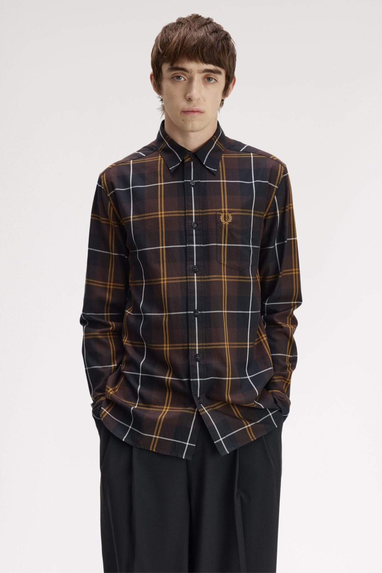 M3457 TWILL TARTAN SHIRT