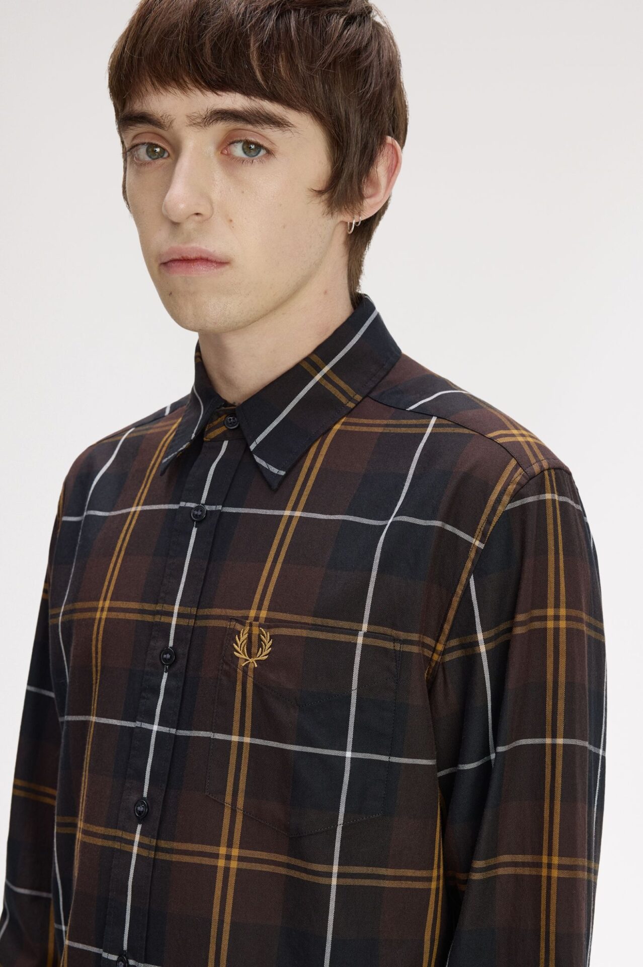 M3457 TWILL TARTAN SHIRT