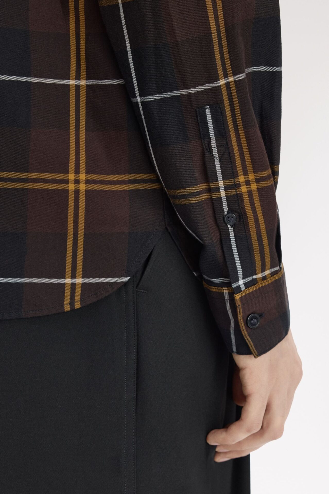 M3457 TWILL TARTAN SHIRT