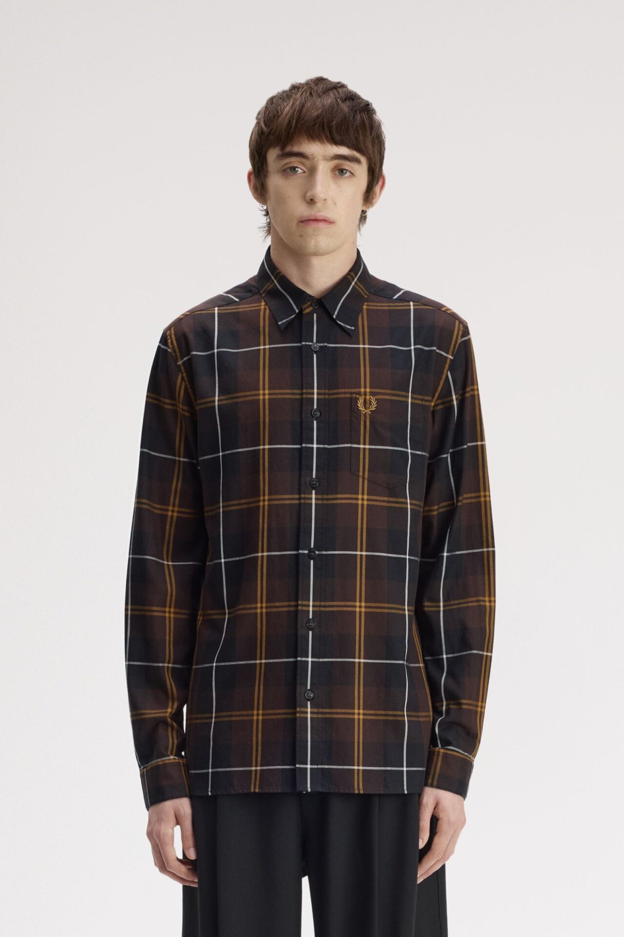 M3457 TWILL TARTAN SHIRT