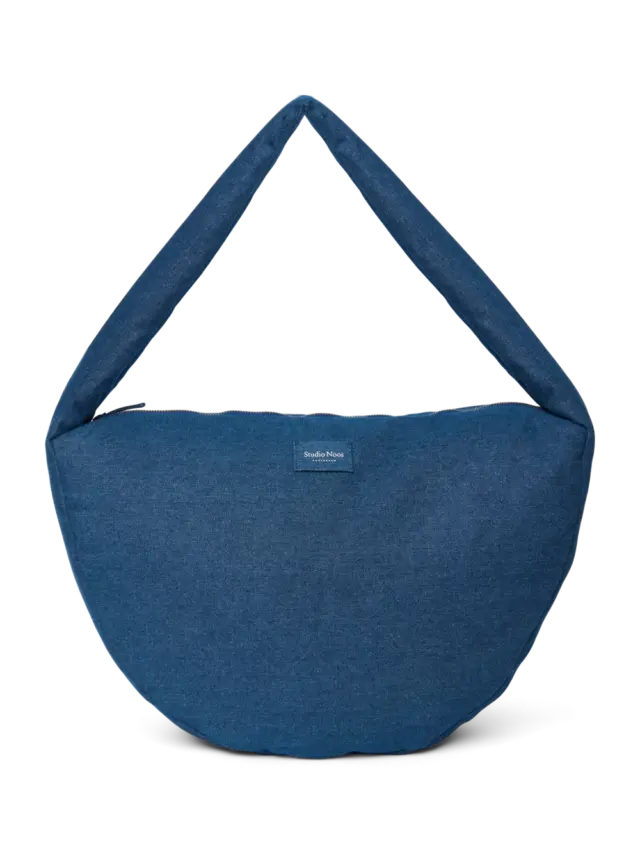 Denim Cross Body Bag Dark Bl