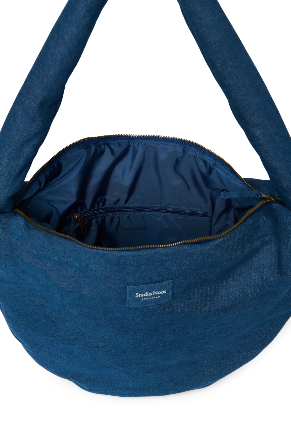 Denim Cross Body Bag Dark Bl