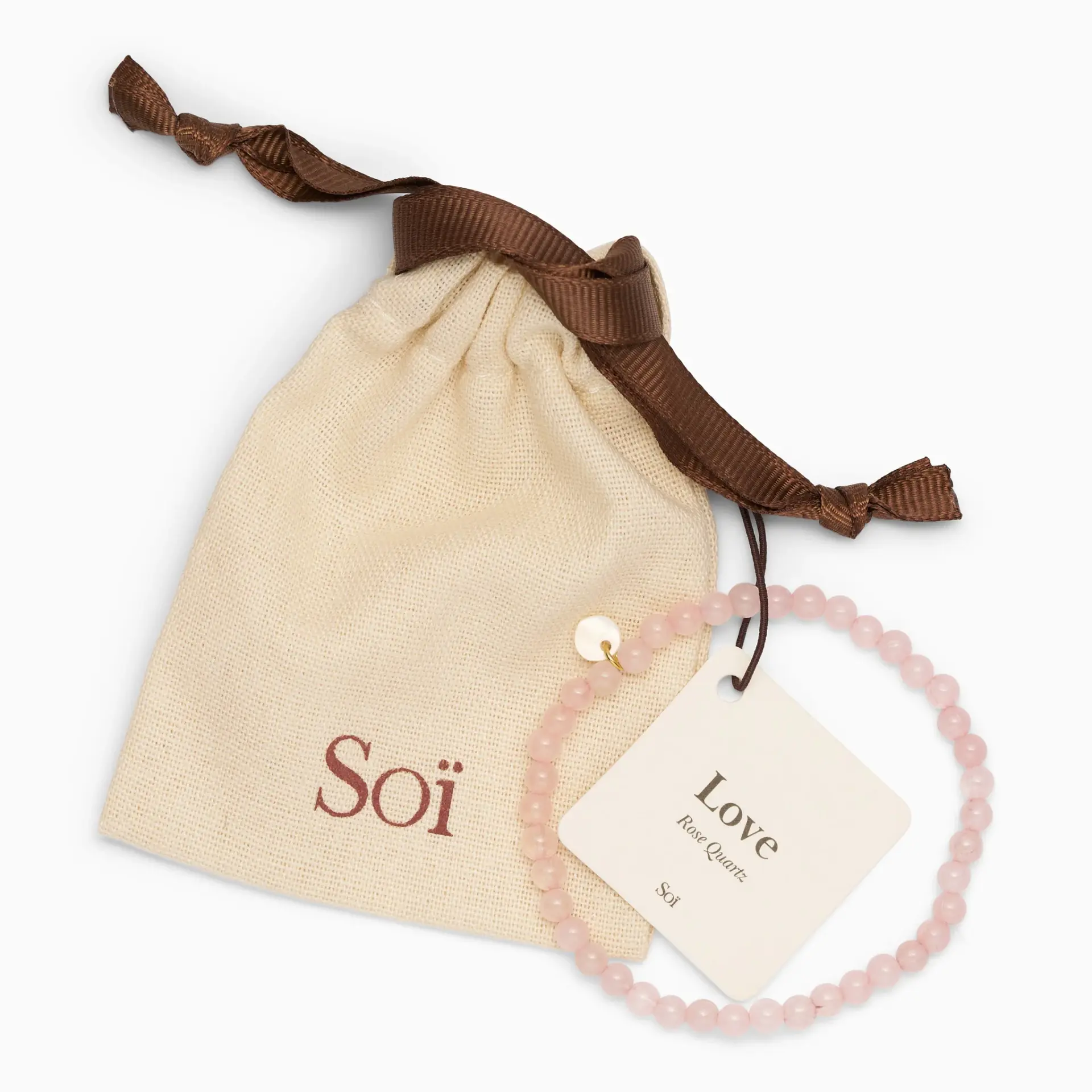 Petite Rose Quartz Stretch